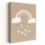 «Sleeping Clouds Rainbow Dreamy Minimalist Abstract Landscape Nature», reproduction d'art mural-1383476167