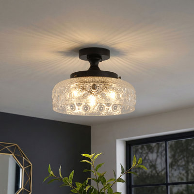 Plafonnier encastré 3 lumières