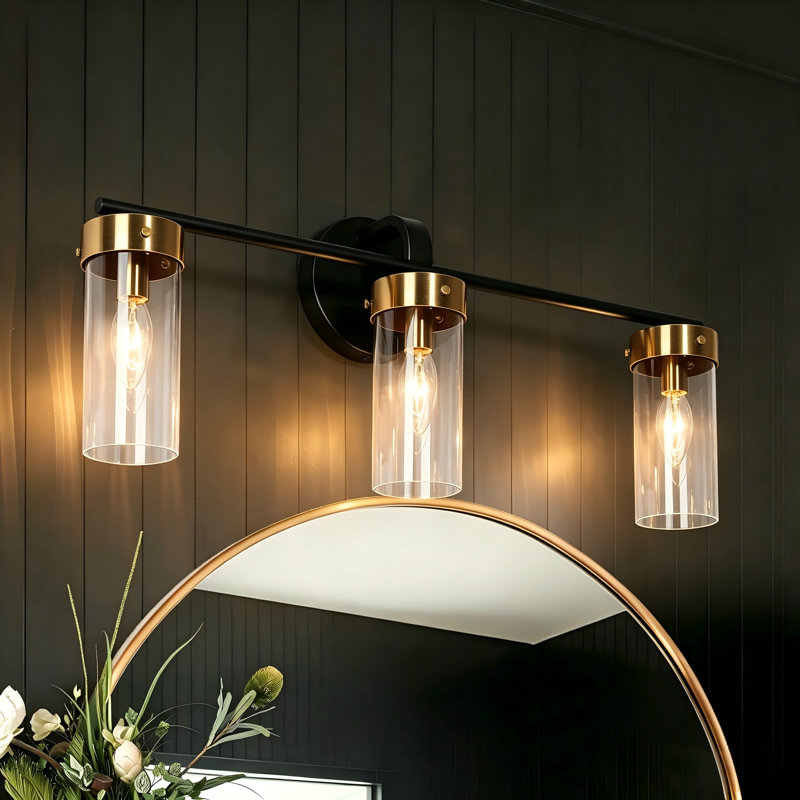 Marcha 3-Light Modern Dimmable Vanity Light, 3