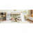 Stairway Twin Size Loft Bed With Two Drawers And Slide-118098468