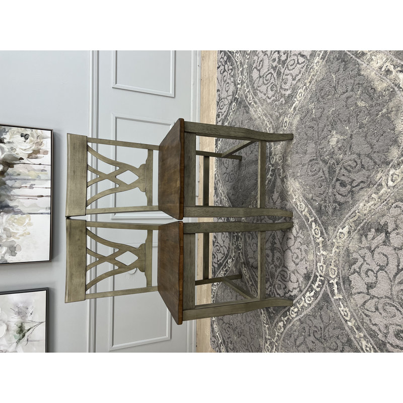Blackmon Solid Wood Counter Stool