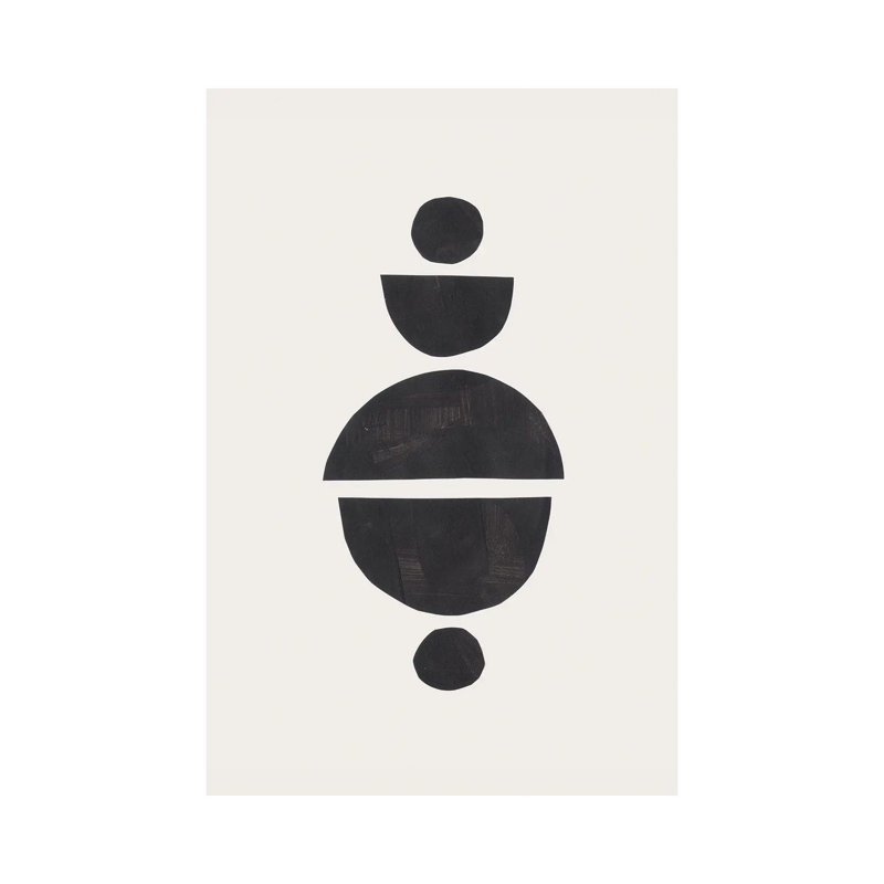 «Paper Baby» par - Toile tendue, H 18 po x l 12 po x P 1,5 po
