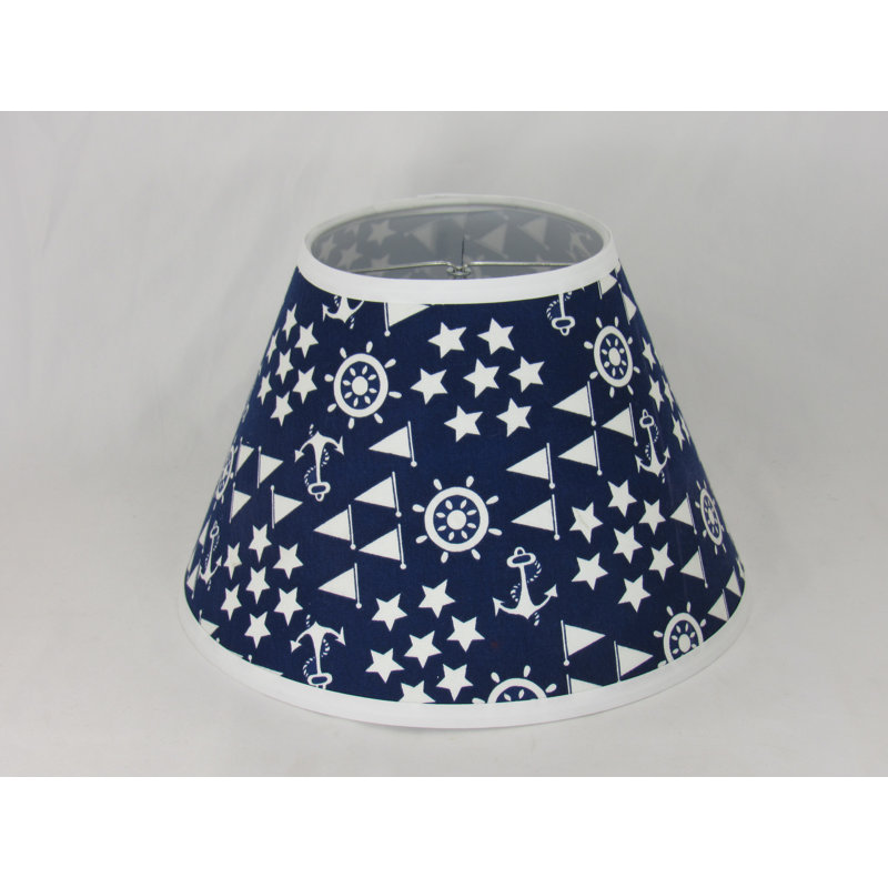 Abat-jour à pince Nautical, H 8 po x l 10 po x P 10 po