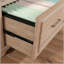 Armoire de rangement Timeless Design, tablettes réglables, tiroir classeur lisse