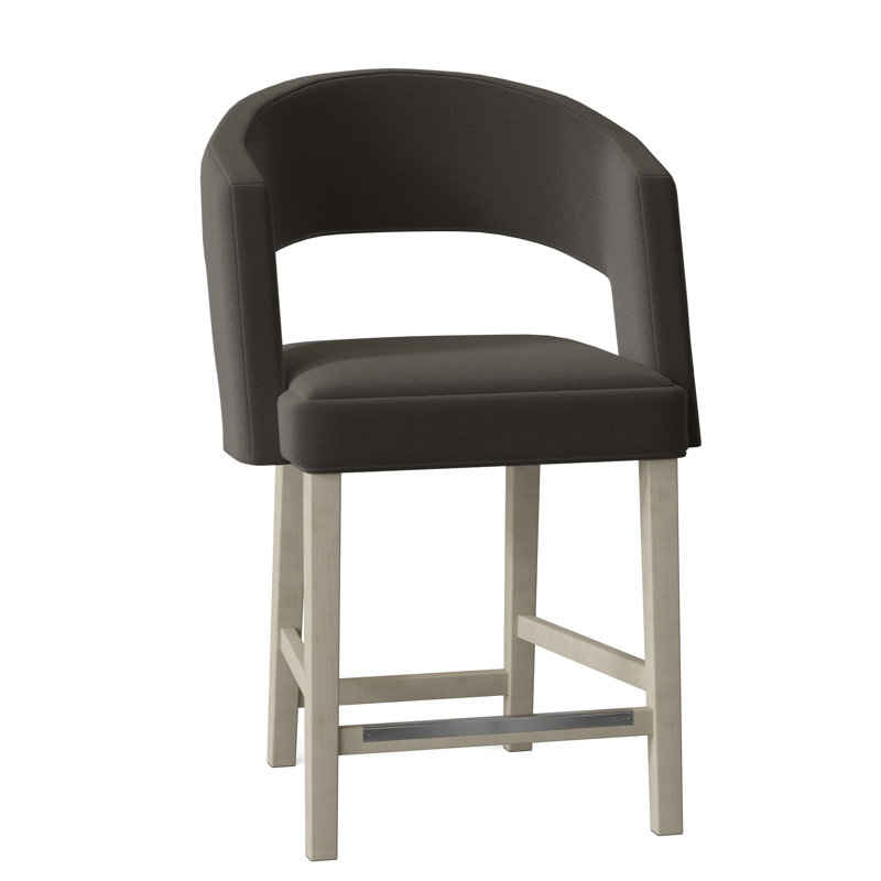 Tabouret de comptoir 26 po Bryant, Amande chamois, 7608 Crème