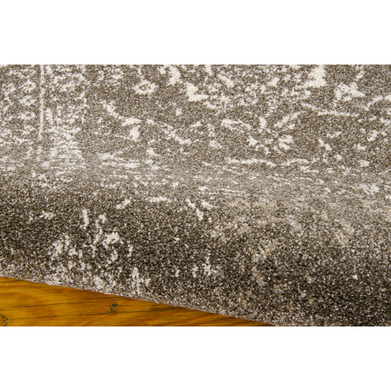 Hucksley Abstract Indoor Rug, Rectangle 9'10" x 13'