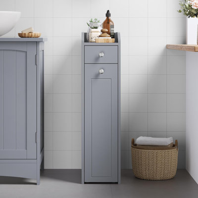 Petite armoire de rangement avec tiroirs coulissants