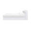 Grand lit perse blanc avec rangement Perse