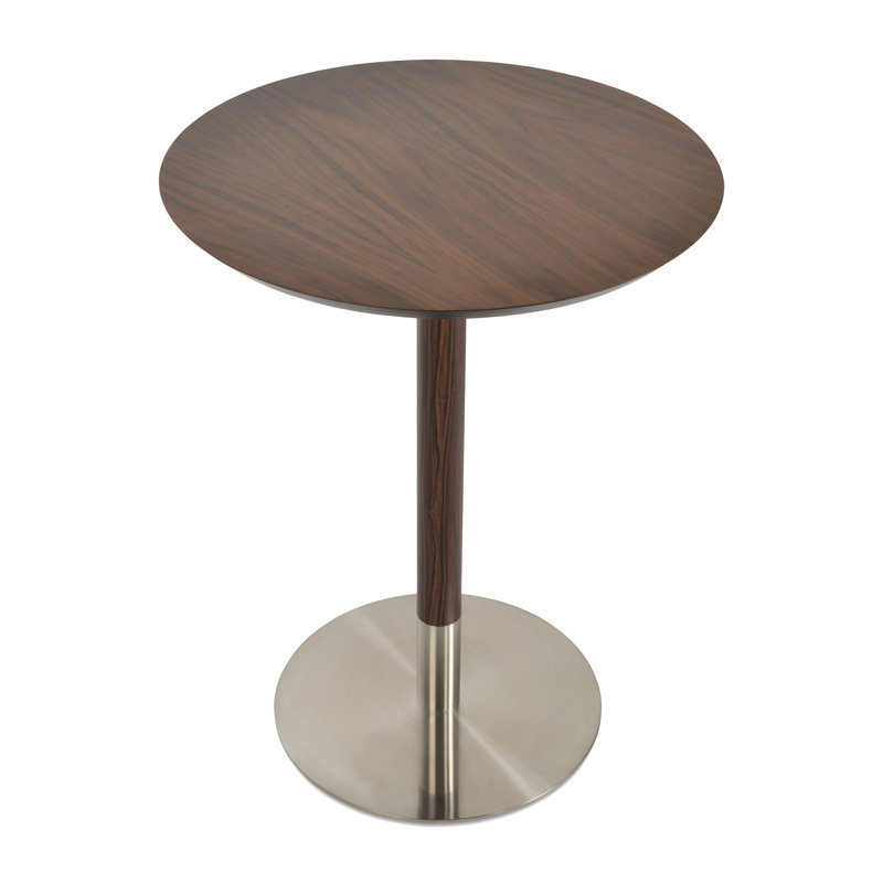 Table de salle à manger Tango, Poli, H 34,5 po x L 32 po x l 32 po, Blanc