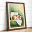 Cosy Cat On Chair Modern - Print-1789237323-1789237326