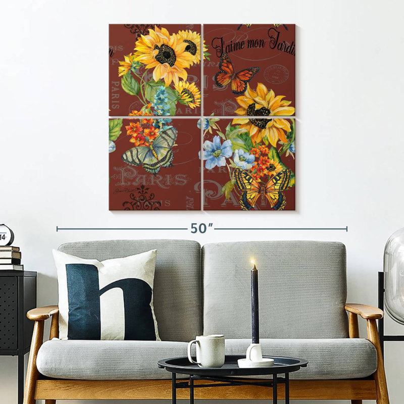 Harnek Jaime Mon Jardin, 32" H x 32" W