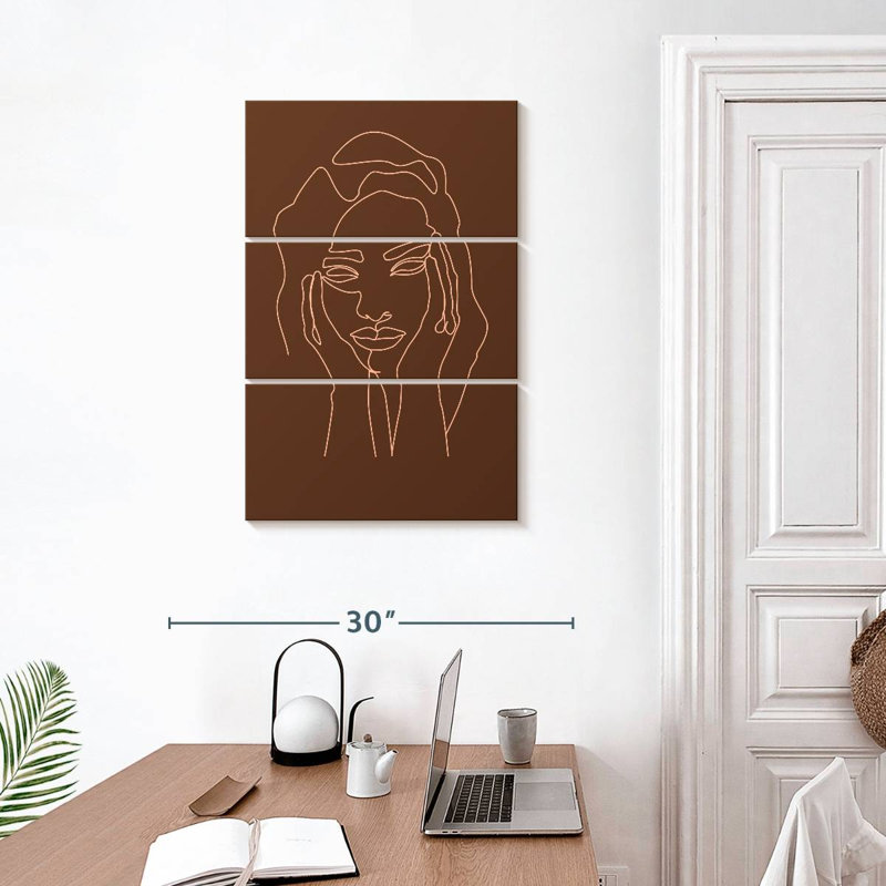 Leisha Face V, 32" H x 20" W