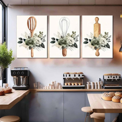 3 Piece Wrapped Canvas Print