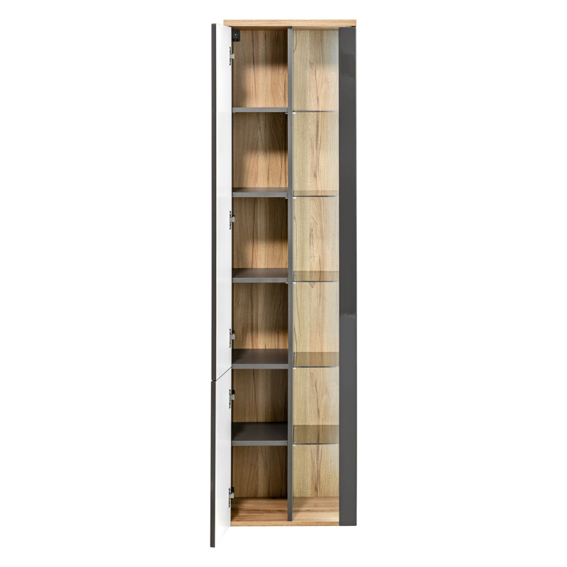 Pihu Linen Cabinet, Grey