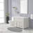 2-handle Bathroom Faucet with Drain Assembly-60221328