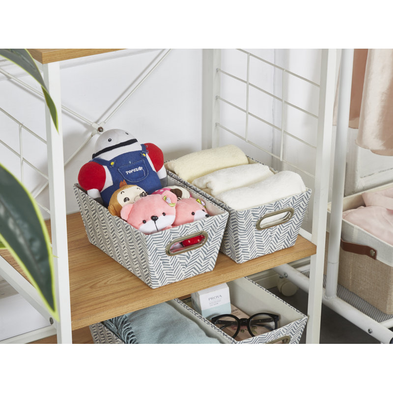 Ensemble de bacs de rangement en tissu DECOMOMO