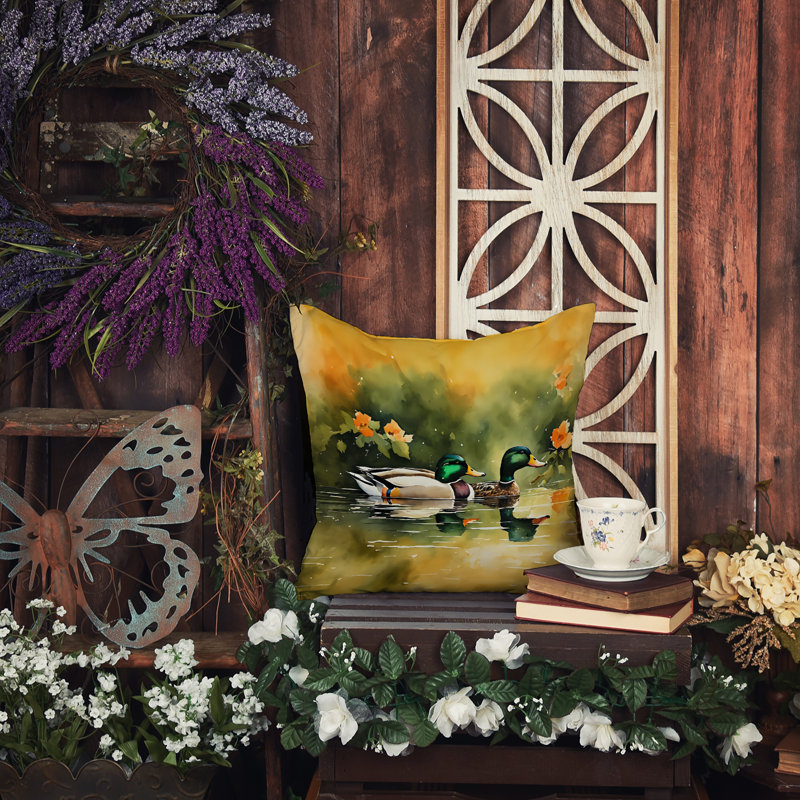 Other/No Pattern Outdoor Throw Pillow, 14" H x 14" W