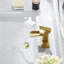 Robinet pour salle de bain à poignée simple avec drain-111101486