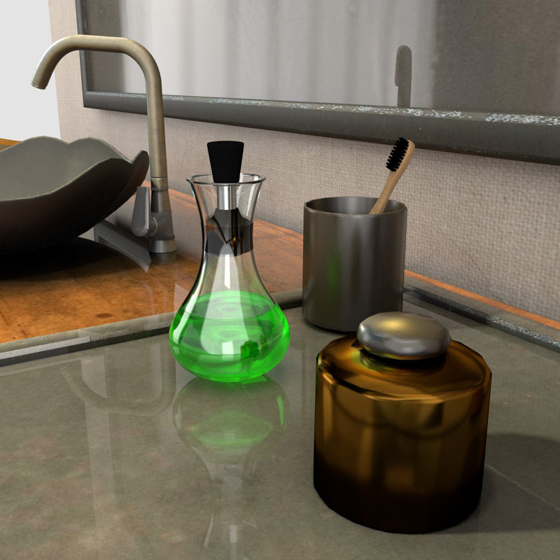 Isayiah Bathroom Accessory Set