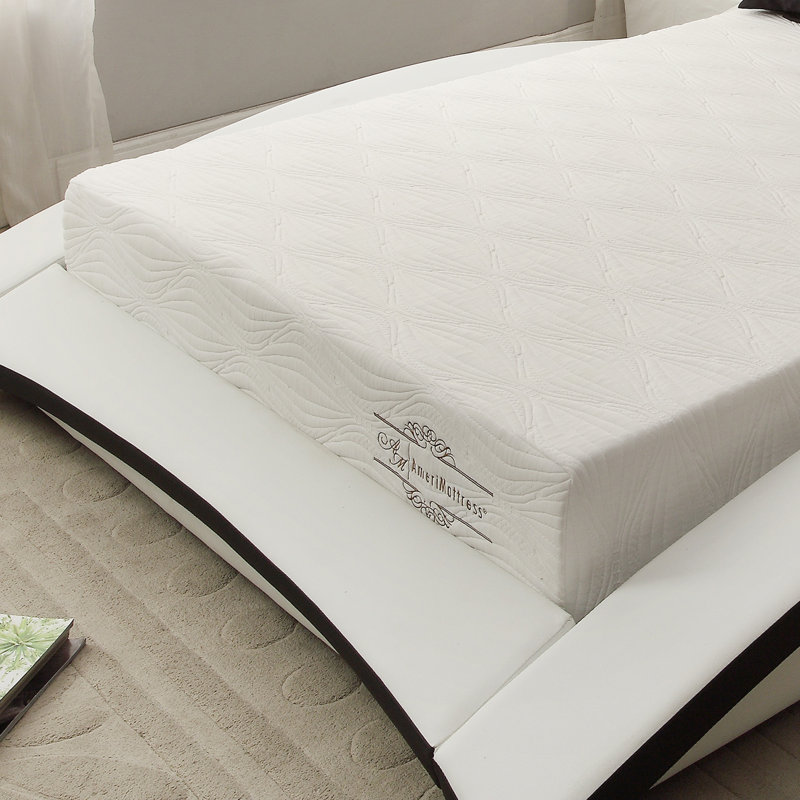 Matelas en mousse à mémoire de forme moyenne sans infusion, Jumeau