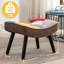 51.5cm Wide Tufted Patchwork Footstool Ottoman