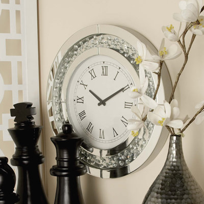 Horloge murale en verre Ansonia