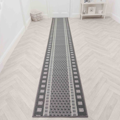 Runner Geometric Area Rug