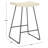 Kamyrie Upholstered Faux Leather Counter Stool with Iron Frame-1621063029-1669136538