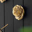 Accents muraux suspendus rose doré S / 2