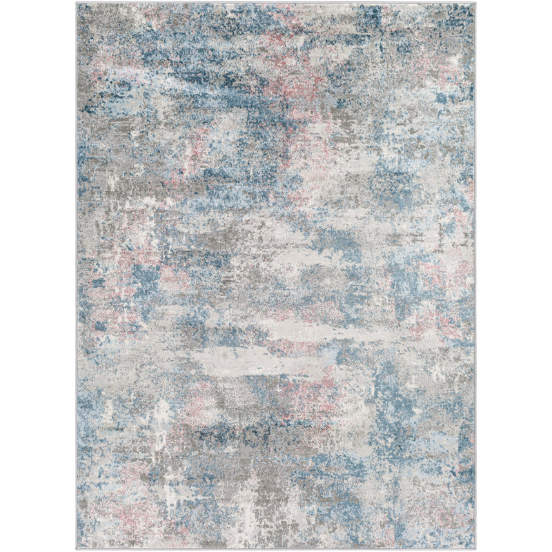 Kollman Abstract Indoor Rug, Rectangle 8'10" x 12'