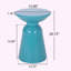 Table d'appoint d'extérieur en métal-403237614