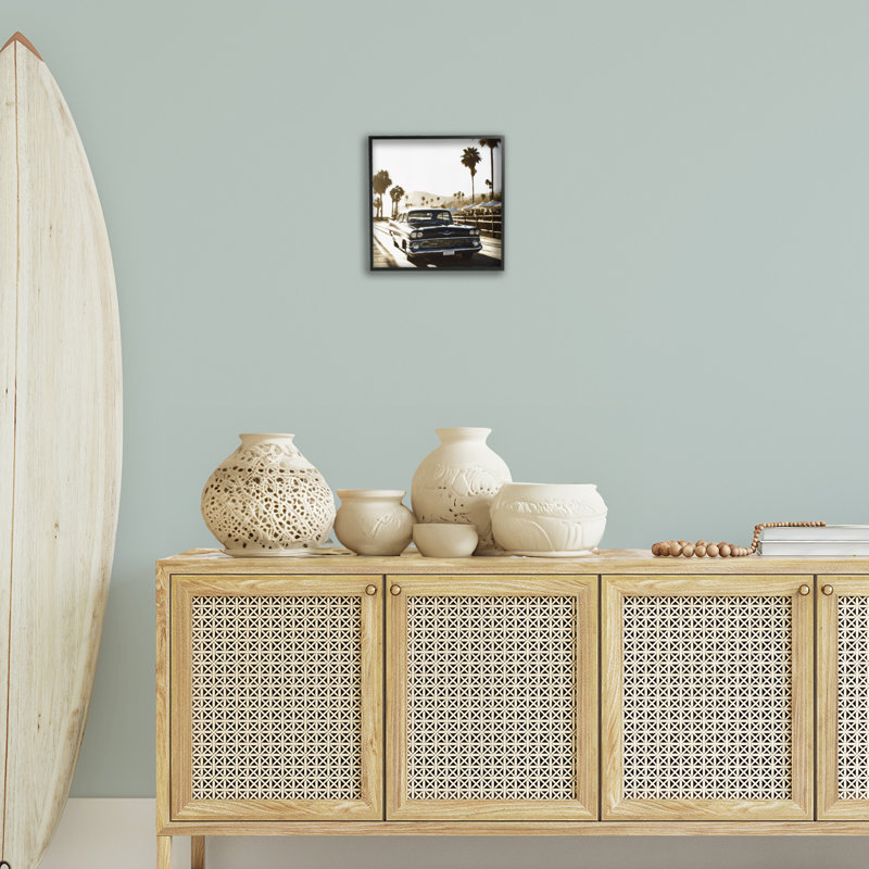 Art antique, estampe numérique encadrée par Noah Bay, Giclée encadrée noir minuit, H 12 po x l 12 po