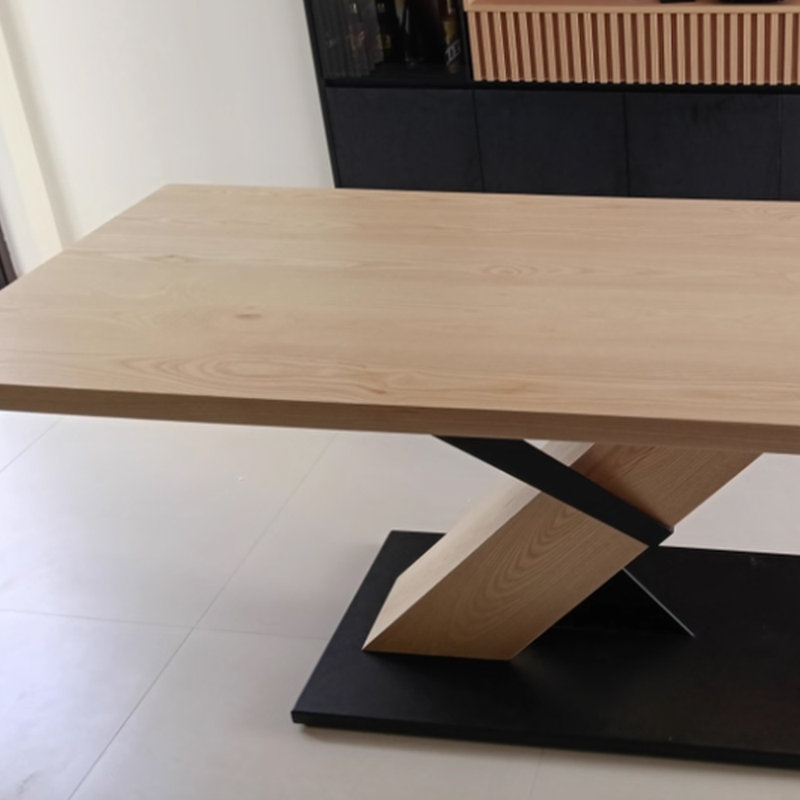 Bureau d'écriture rectangulaire Modern, H 29,52 po x l 78,74 po x P 31,49 po