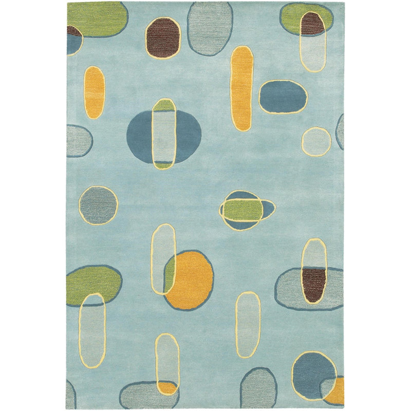 Christasia Performance Silk Geometric Indoor Rug, 5' x 7'6"