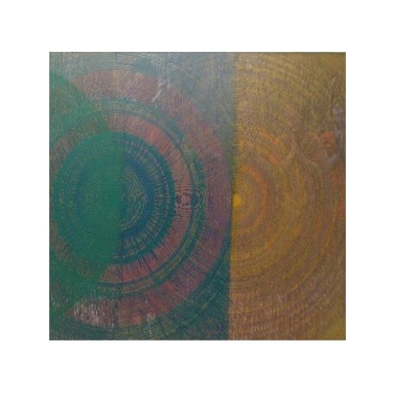 «Buddha Life», peinture acrylique par Ghanshyam Gupta - 72 po x 190 po, grande peinture spirituelle abstraite sur toile, art bouddhiste contemporain, décoration murale méditation