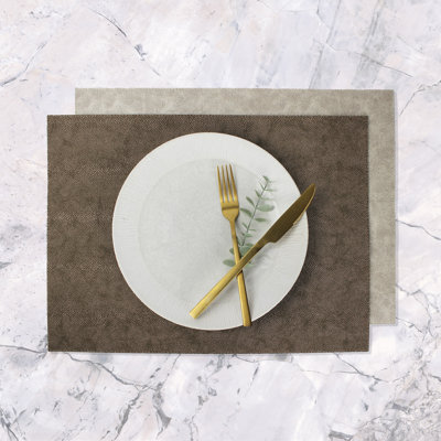 Momat Polyester Solid Colour Rectangle Placemat