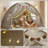 Full Bed Tent, Bed Canopy Bunk Bed Tent with Stars Light & Flags, Breathable Sleeping Tent, Privacy Space Dream Playhouse for Indoor Bedroom Floor Portable Play Tent, Birthday Gifts-123199938