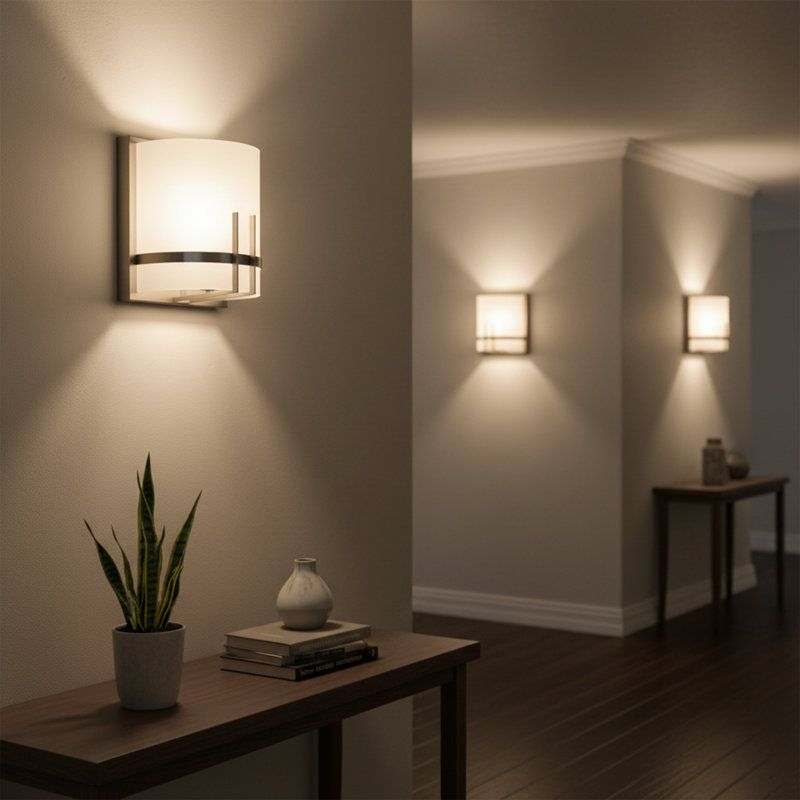 1-Light LED Wall Mounted Sconce (Set of 4)