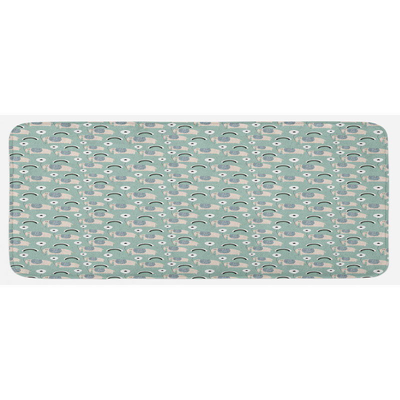 Tapis de cuisine éléphant