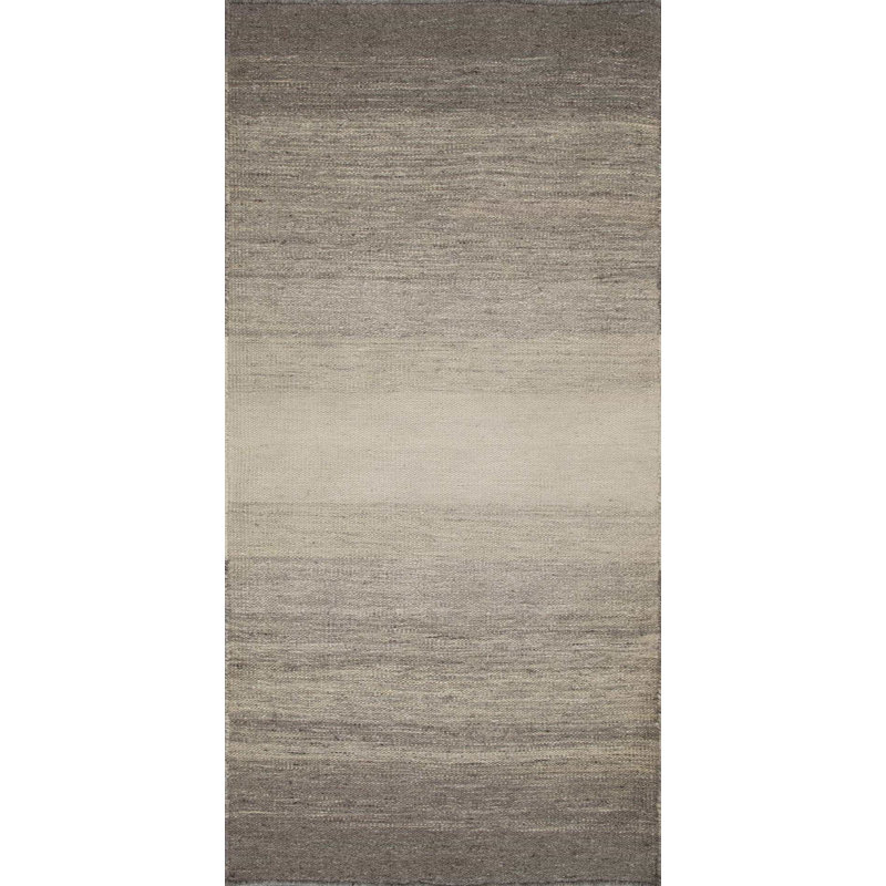 Textures Wool Striped Area Rug in Beige, Runner 3' x 10'