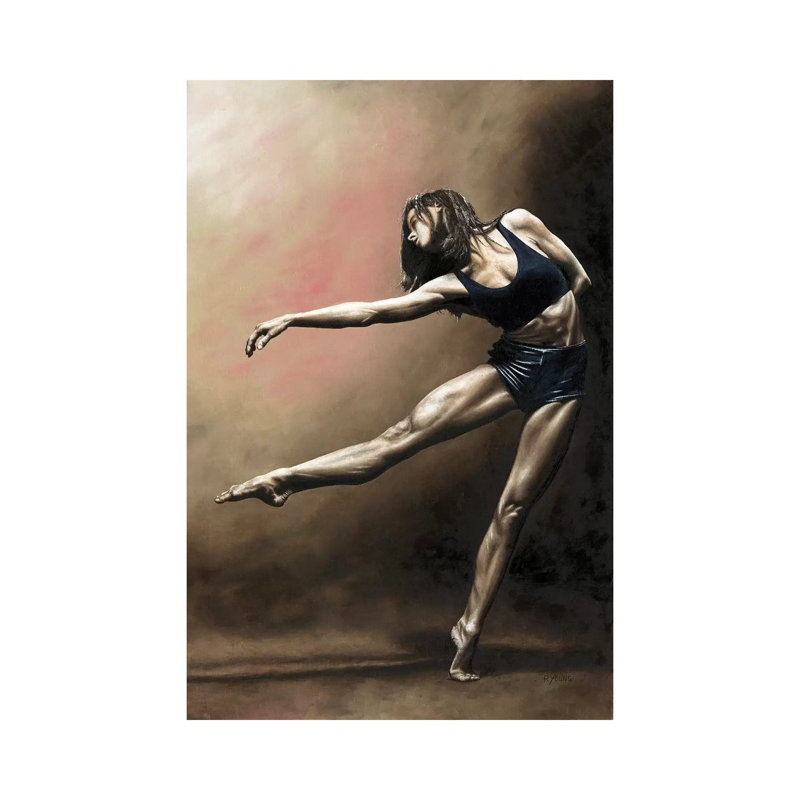 With Strength And Grace by Richard Young - Wrapped Canvas Print, 30.48cm H x 20.32cm W x 1.91cm D