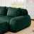 82" Modern L-Shaped Modular Sectional Sofa for Living Room,Flannelette Fabric,Oversized 2-Seater Couch,Deep Seat,Boneless sofa,Movable Ottoman,Buckle connection,Anti-slip Design,No Assembly-141135568