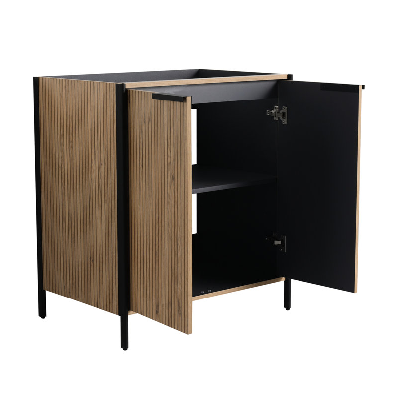 Meuble-lavabo 30 po - Contreplaqué, café, contreplaqué à usage multiple, 30"