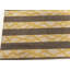 Tapis suédois beige / gris / jaune Vintage 4 pi 2 po x 5 pi 8 po Vintage