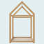 Lit simple en bois-1485691639