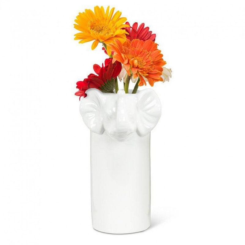 Elephant Face Vase
