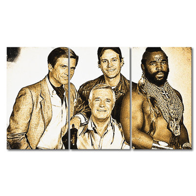 3 Piece Wrapped Canvas Painting