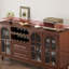 Buffet en bois de noyer massif