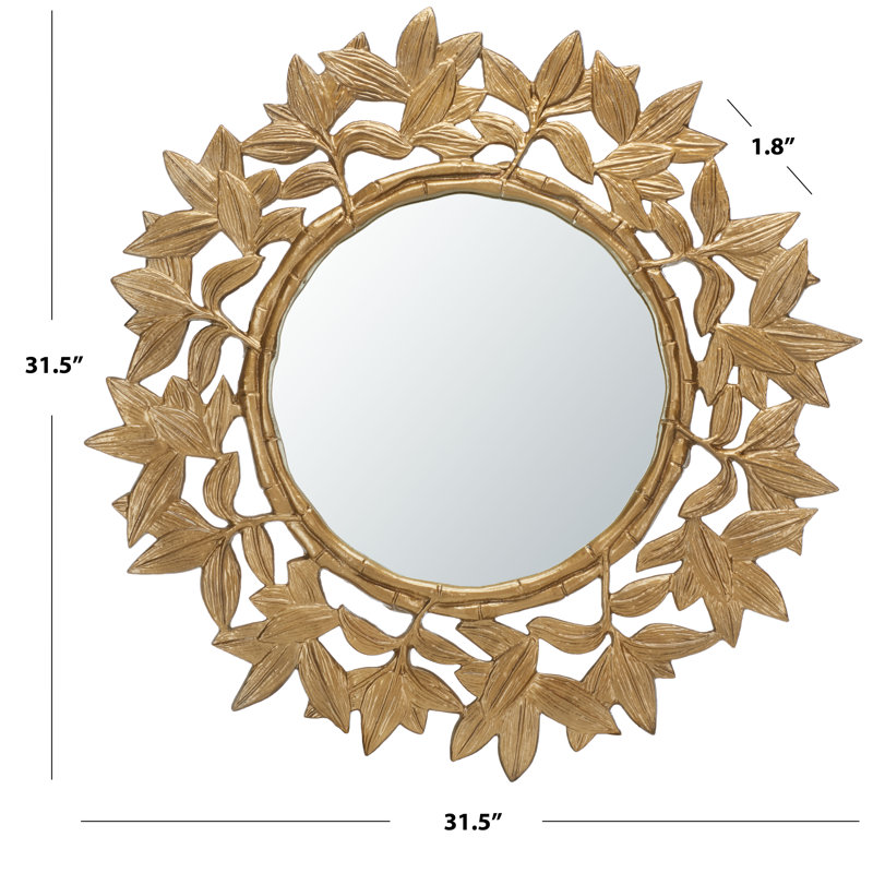 Contesa Metal Flat Wall Mirror