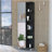 Los Angeles Linen  Cabinet, Mirror, Five Shelves